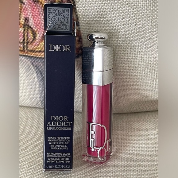 NEW DIOR Addict Lip Maximizer | Lip Plumping Gloss | 007 Raspberry - Picture 3 of 8
